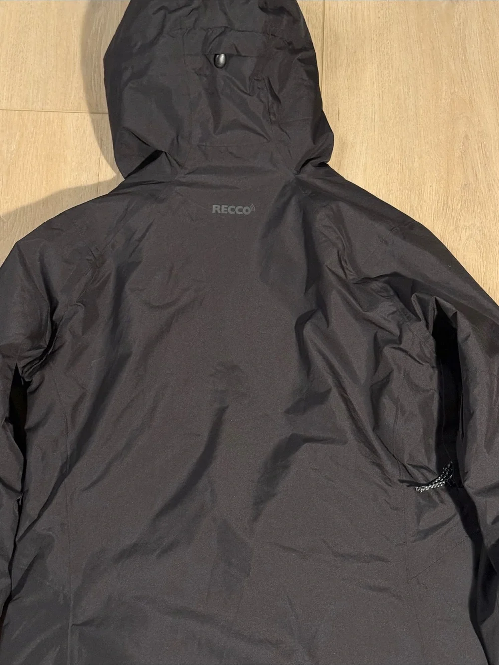 Patagonia 3-in-1 Powder Town Jacket Women's Size Medium in Black - Picture 7 of 15